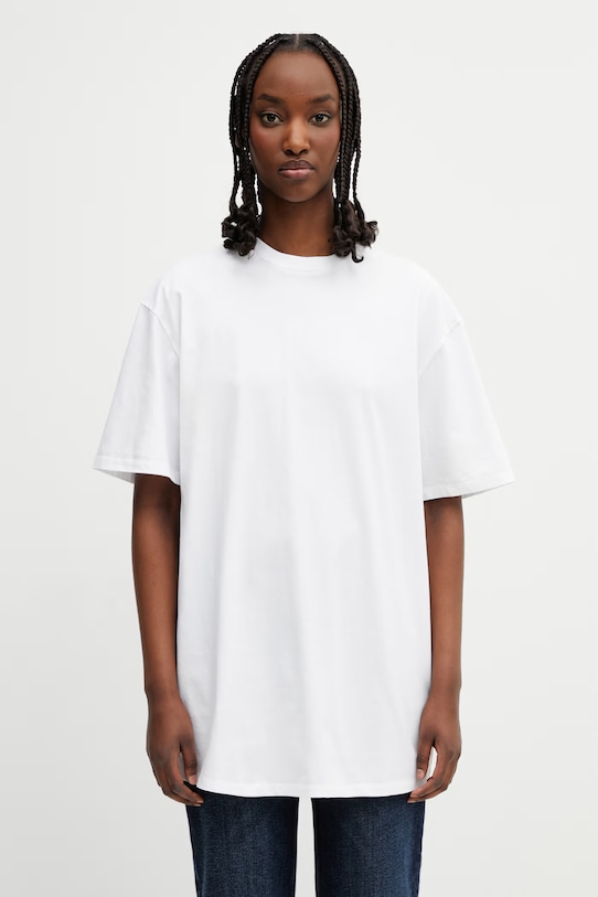 Ρούχα Jean Paul GAULTIER Junior Gaultier t-shirt γυναικείο βαμβακερό 26.02.U.TO497.J074.0130 λευκό