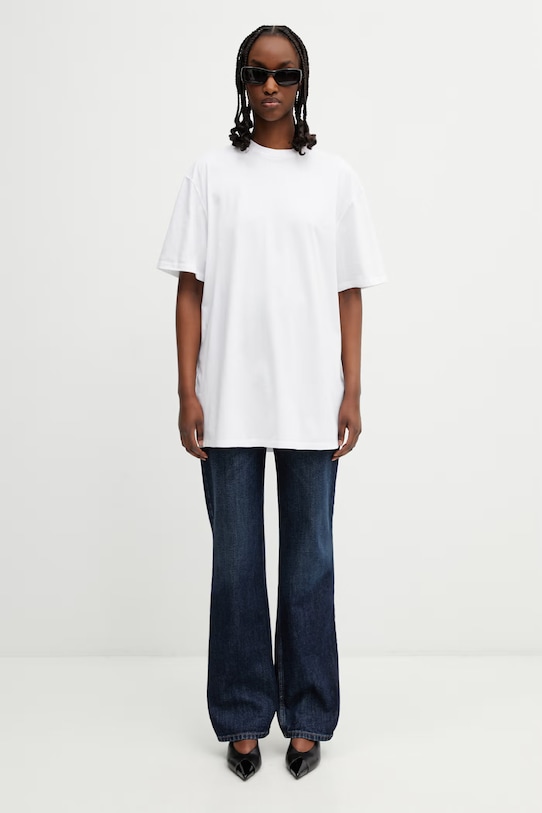 Jean Paul GAULTIER Junior Gaultier t-shirt γυναικείο βαμβακερό 26.02.U.TO497.J074.0130 λευκό