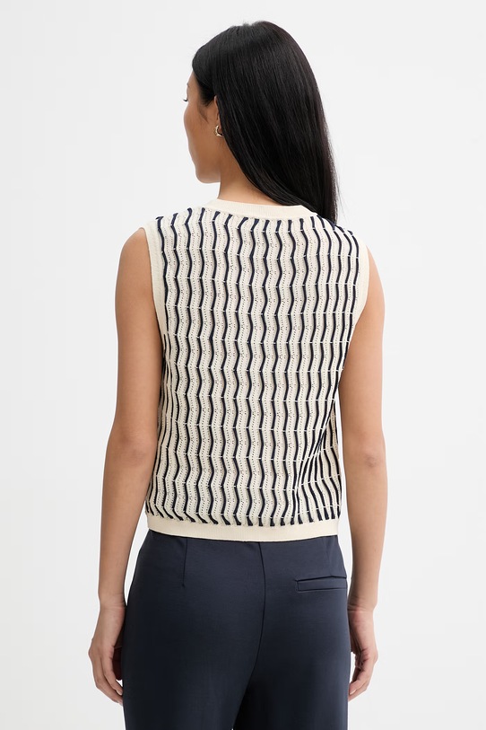 Ρούχα Rag & Bone γιλέκο γυναικείο με βαμβάκι Leslie RG4326S6MCP μπεζ