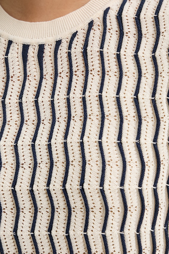 Rag & Bone γιλέκο γυναικείο με βαμβάκι Leslie RG4326S6MCP μπεζ