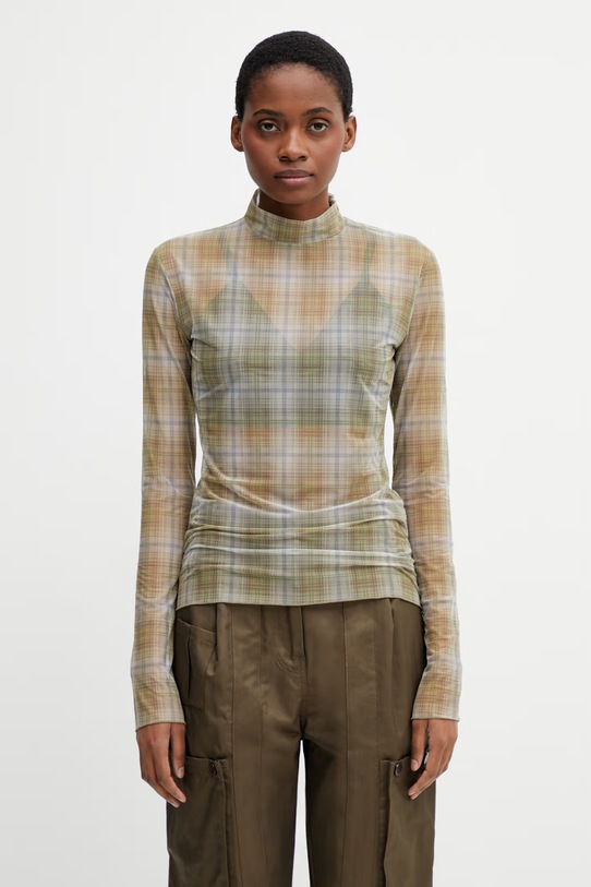 Andersson Bell T-shirt damski bawełniany szary atb1510w