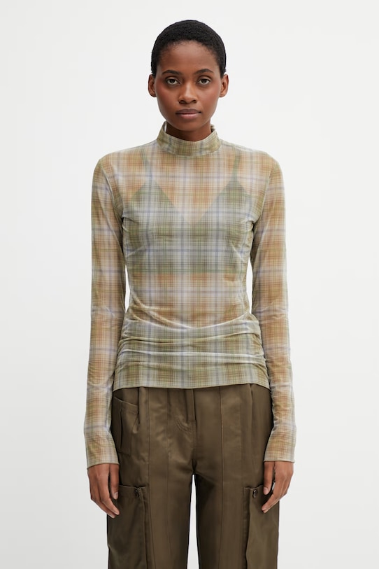 Andersson Bell T-shirt damski bawełniany szary atb1510w