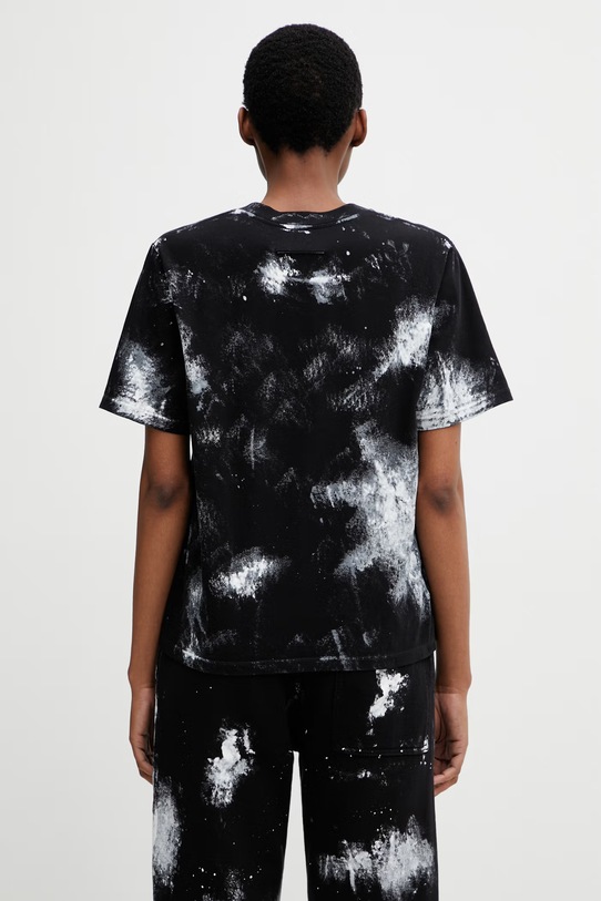 Odzież MM6 Maison Margiela T-shirt damski bawełniany S62GD0217.M20048 czarny