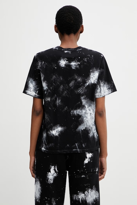 Odzież MM6 Maison Margiela T-shirt damski bawełniany S62GD0217.M20048 czarny