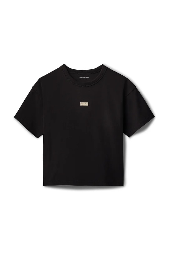 Calvin Klein Jeans t-shirt dziecięcy IG0IG03063.128.176.PPY2 czarny SS26