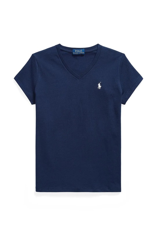 Παιδικό βαμβακερό μπλουζάκι Polo Ralph Lauren βαμβάκι σκούρο μπλε 313A10636002