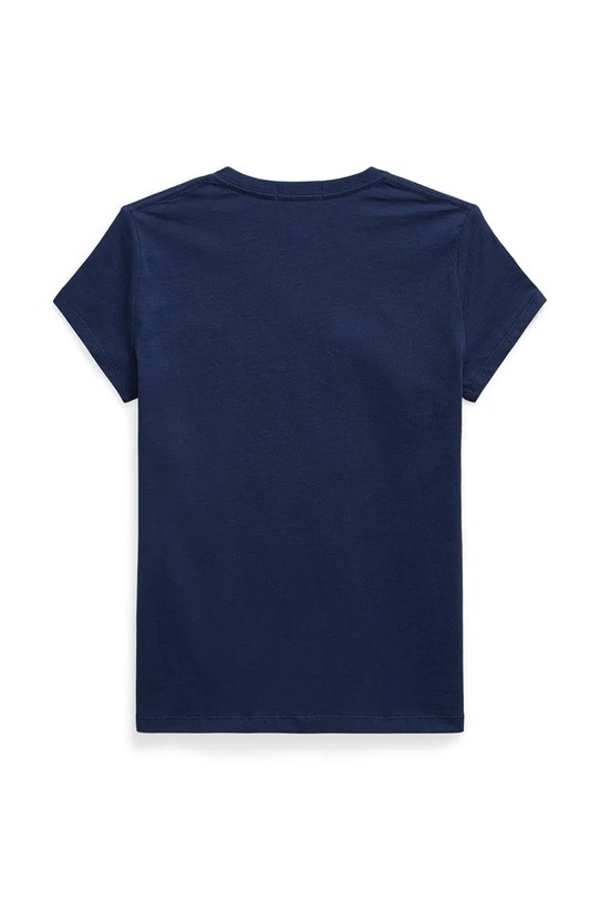 Παιδικό βαμβακερό μπλουζάκι Polo Ralph Lauren 313A10636002 σκούρο μπλε SS26