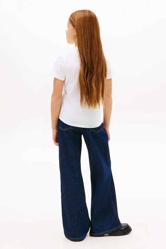 Tommy Hilfiger t-shirt dziecięcy biały KG0KG08974.98.122.PPY2