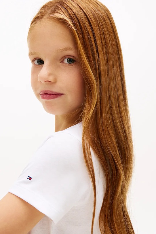 Tommy Hilfiger t-shirt dziecięcy KG0KG08974.128.176.PPY2 biały