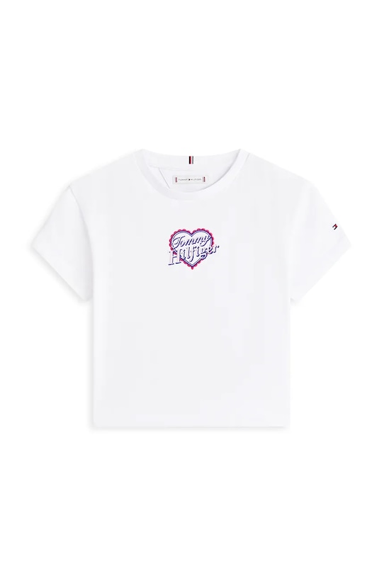 Tommy Hilfiger t-shirt dziecięcy KG0KG09280.128.176.PPY2 biały SS26