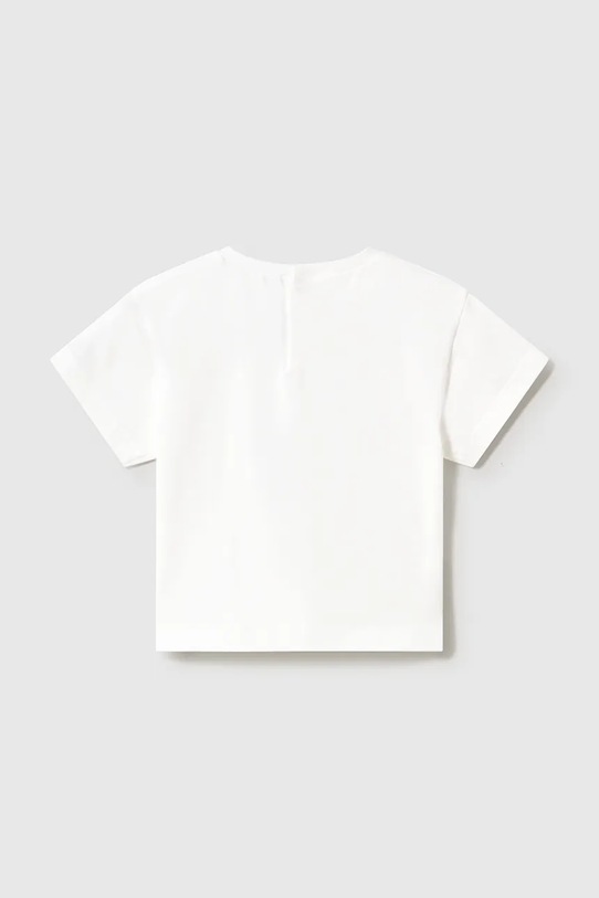 Mayoral t-shirt dziecięcy 105.4G.Baby.PPY2 biały SS26