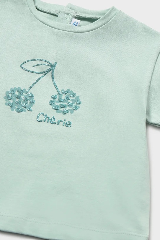 Djevojčice Dječja majica kratkih rukava Mayoral 105.4G.Baby.PPY2 tirkizna