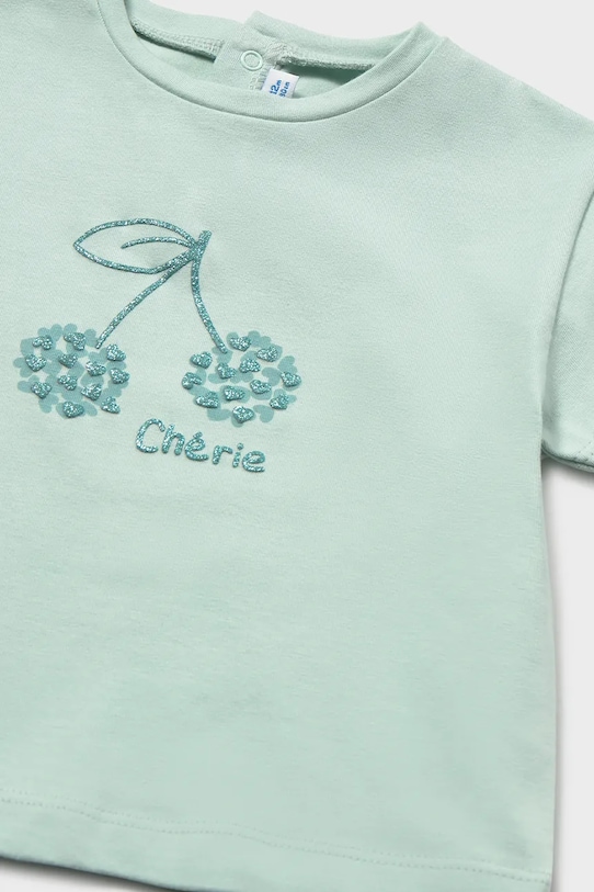 Djevojčice Dječja majica kratkih rukava Mayoral 105.4G.Baby.PPY2 tirkizna