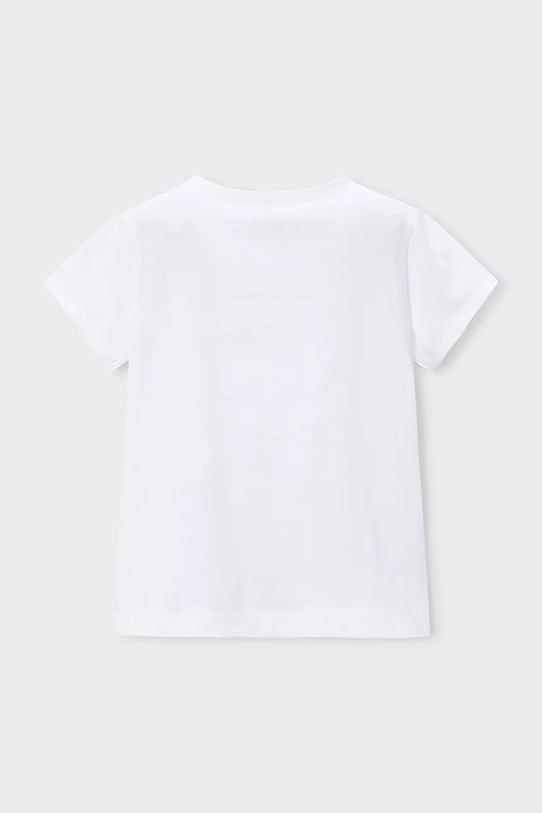 Mayoral t-shirt dziecięcy 174.6C.Mini.PPY2 biały SS26