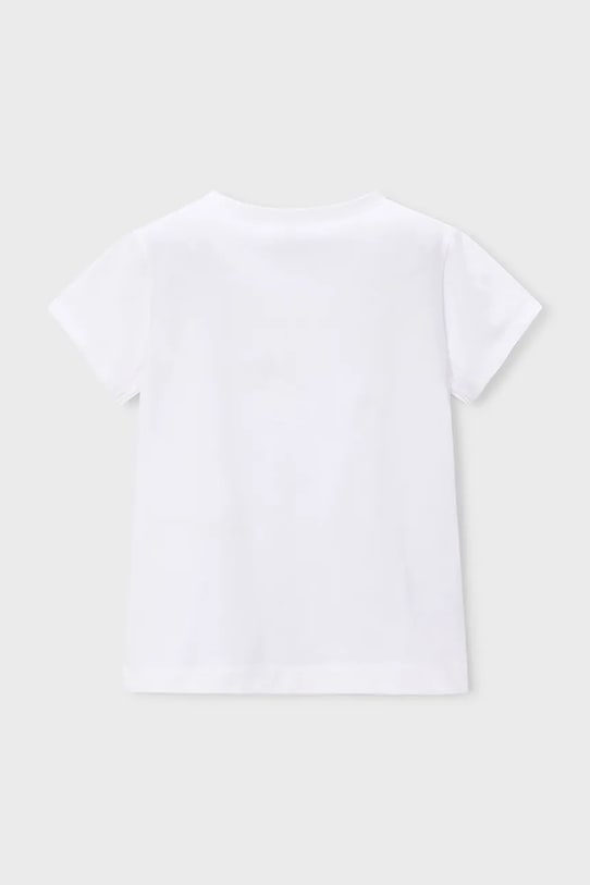 Dječja majica kratkih rukava Mayoral 174.6C.Mini.PPY2 bijela SS26