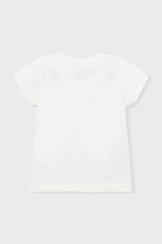 Παιδικό μπλουζάκι Mayoral 174.6C.Mini.PPY2 λευκό SS26