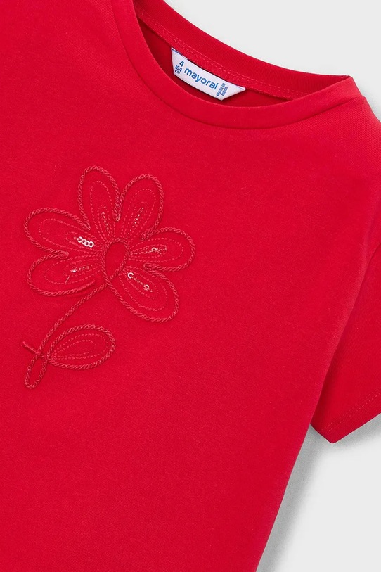 Djevojčice Dječja majica kratkih rukava Mayoral 174.6C.Mini.PPY2 crvena