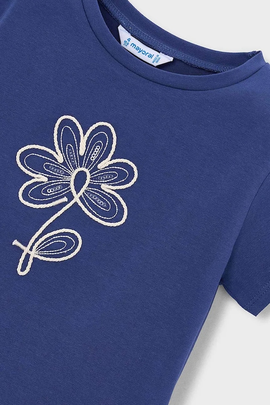 Djevojčice Dječja majica kratkih rukava Mayoral 174.6C.Mini.PPY2 plava