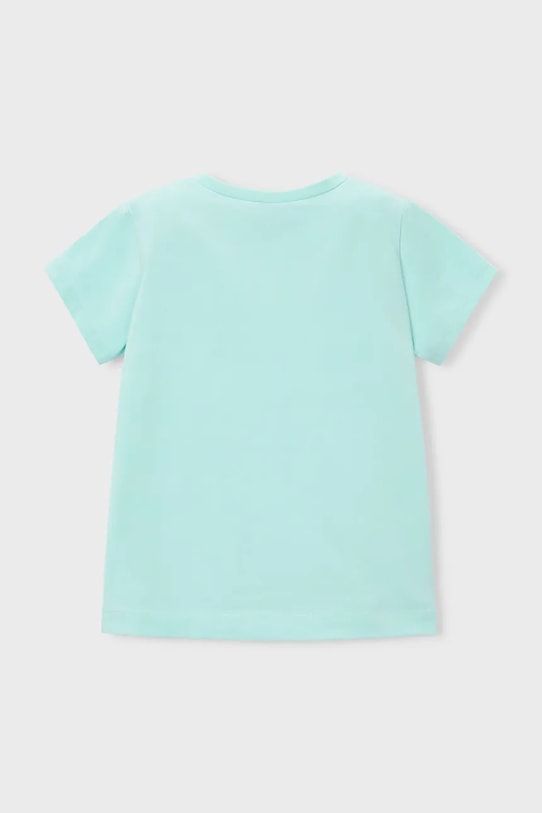 Mayoral t-shirt dziecięcy 174.6C.Mini.PPY2 turkusowy SS26