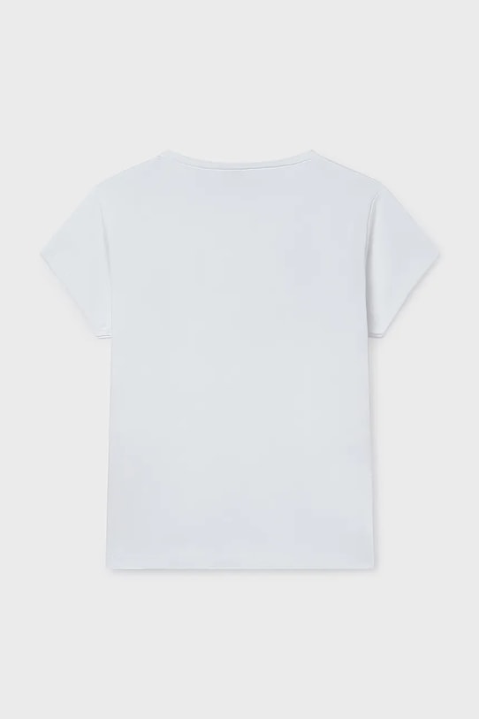 Mayoral t-shirt dziecięcy 854.8D.Junior.PPY2 biały SS26