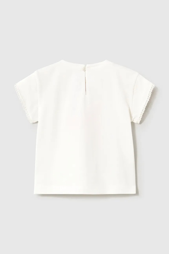 Mayoral t-shirt dziecięcy 1079.4D.Baby.PPY2 biały SS26