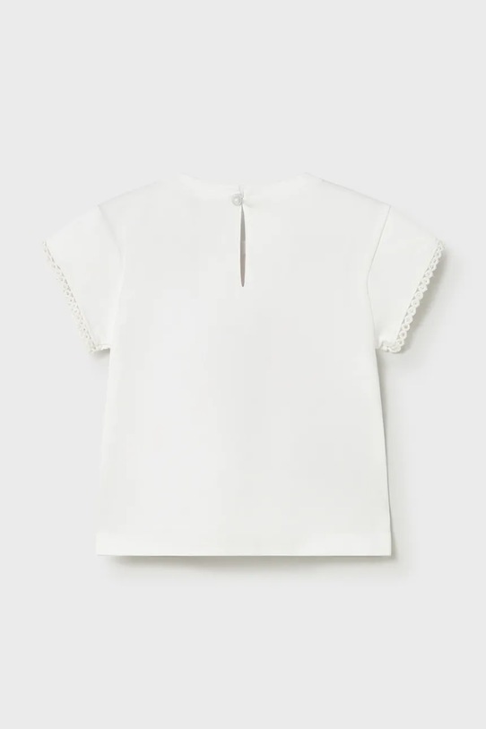 Παιδικό μπλουζάκι Mayoral 1079.4D.Baby.PPY2 λευκό SS26