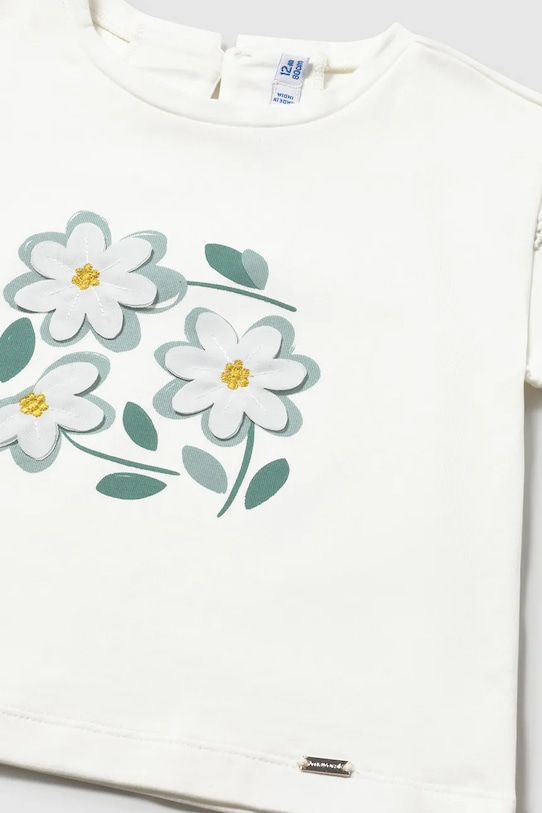 Κοριτσίστικα Παιδικό μπλουζάκι Mayoral 1079.4D.Baby.PPY2 μπεζ