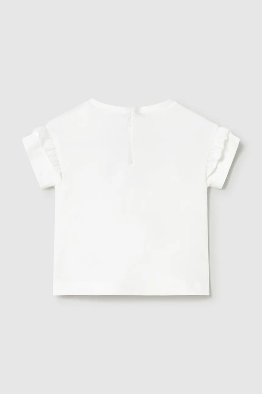 Παιδικό μπλουζάκι Mayoral 1080.4E.Baby.PPY2 λευκό SS26