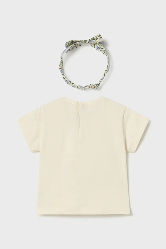 Παιδικό μπλουζάκι Mayoral 1081.4F.Baby.PPY2 λευκό SS26