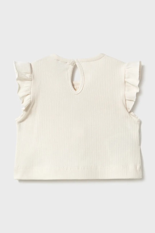 Mayoral top dziecięcy 1089.4G.Baby.PPY2 biały SS26