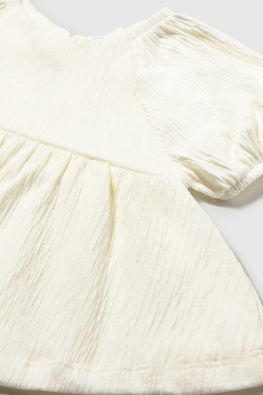 Dziewczynka Mayoral t-shirt dziecięcy 1105.4E.Baby.PPY2 beżowy