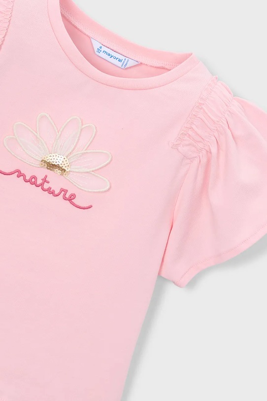 Κοριτσίστικα Παιδικό μπλουζάκι Mayoral 3004.6B.Mini.PPY2 ροζ