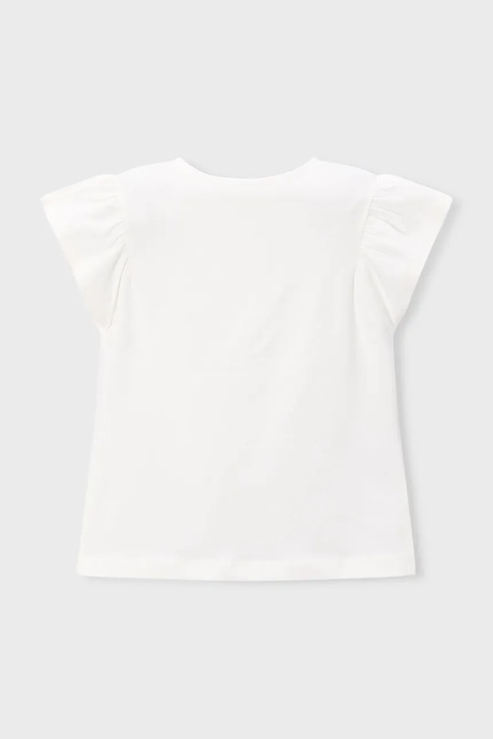 Mayoral t-shirt dziecięcy 3007.6E.Mini.PPY2 biały SS26