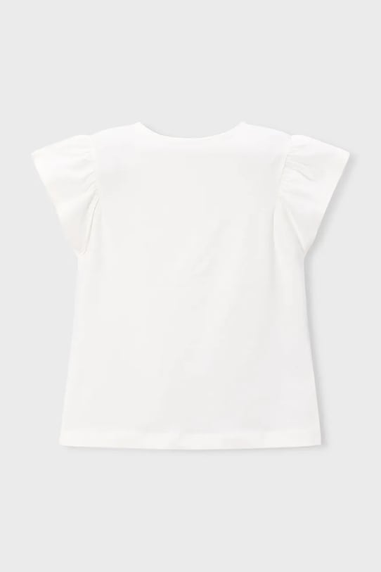 Dječja majica kratkih rukava Mayoral 3007.6E.Mini.PPY2 bijela SS26