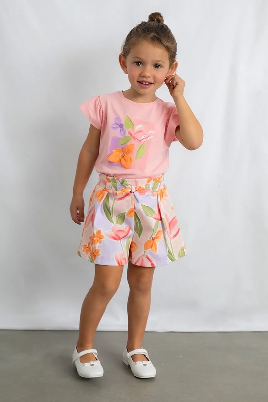 Mayoral t-shirt dziecięcy 3007.6E.Mini.PPY2