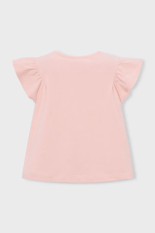 DÍVKA Dětské tričko Mayoral 3007.6E.Mini.PPY2 růžová