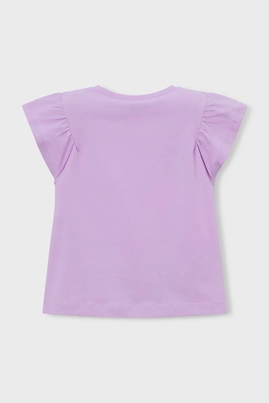 Dziewczynka Mayoral t-shirt dziecięcy 3007.6E.Mini.PPY2 fioletowy