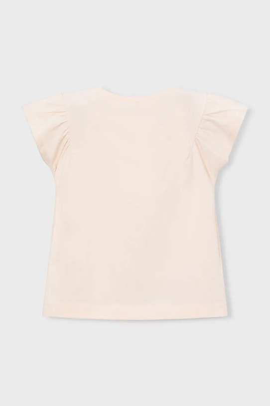 Dziewczynka Mayoral t-shirt dziecięcy 3007.6E.Mini.PPY2 beżowy