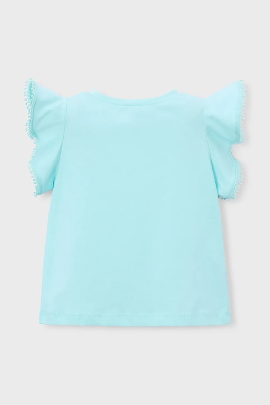 Παιδικό βαμβακερό μπλουζάκι Mayoral 3008.6E.Mini.PPY2 μπλε SS26