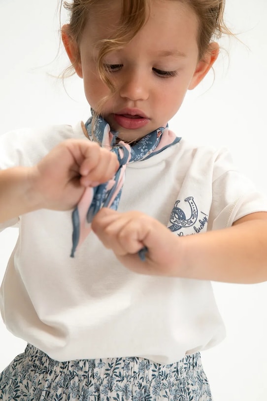 Παιδικό βαμβακερό μπλουζάκι Mayoral 3009.6F.Mini.PPY2