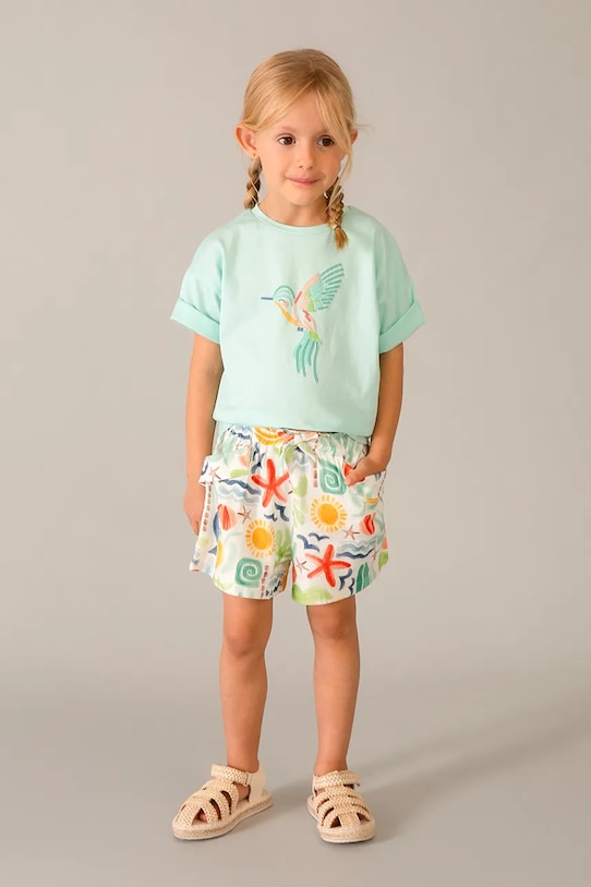 Dětské bavlněné tričko Mayoral 3016.6K.Mini.PPY2