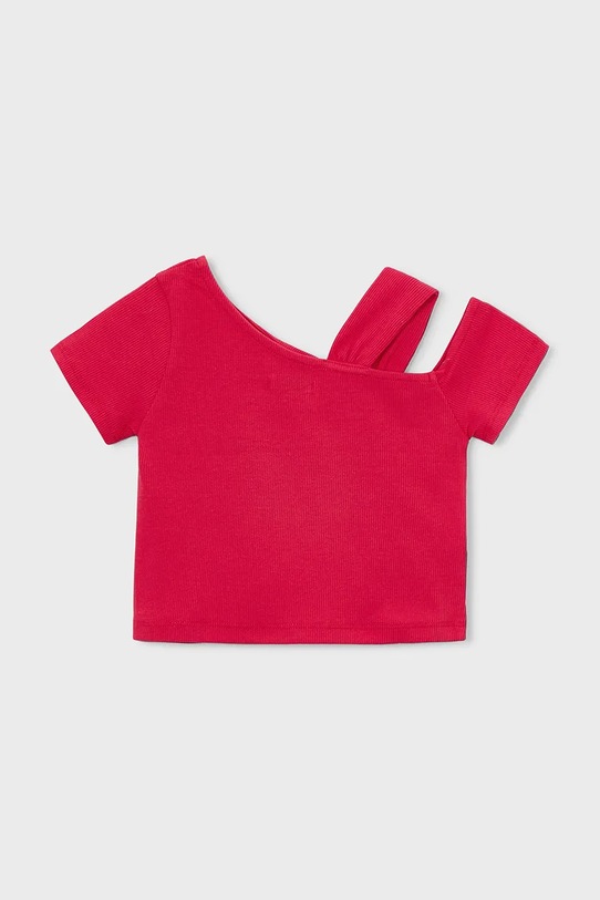 Κοριτσίστικα Παιδικό μπλουζάκι Mayoral 3017.6K.Mini.PPY2 κόκκινο