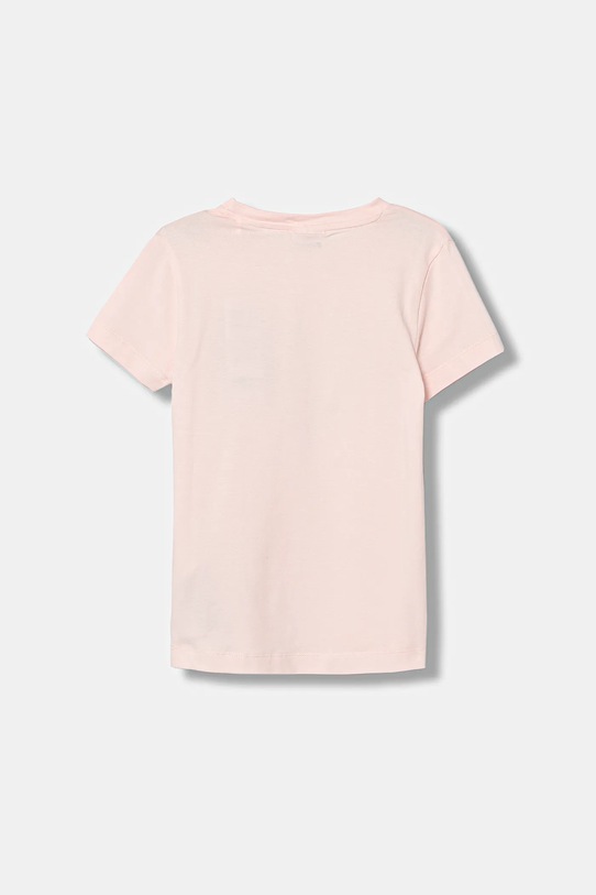 Guess t-shirt dziecięcy J5RI46.J1314.PPY2 różowy SS26