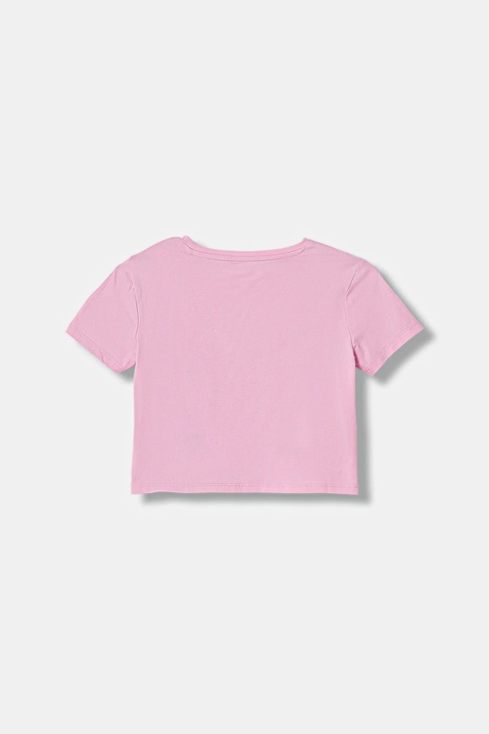 Guess t-shirt dziecięcy J6RI02.K6YW4.PPY2 różowy SS26