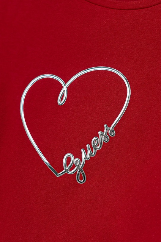 Dziewczynka Guess t-shirt dziecięcy J6RI06.K6YW4.PPY2 czerwony