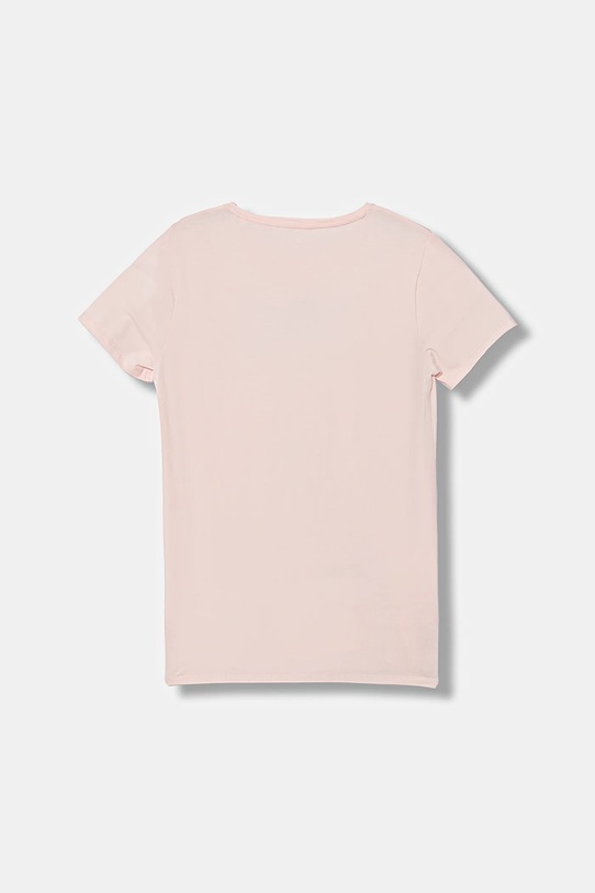 Guess t-shirt dziecięcy J6RI10.K6YW4.PPY2 różowy SS26