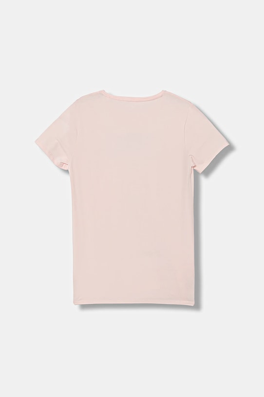 Guess t-shirt dziecięcy J6RI10.K6YW4.PPY2 różowy SS26