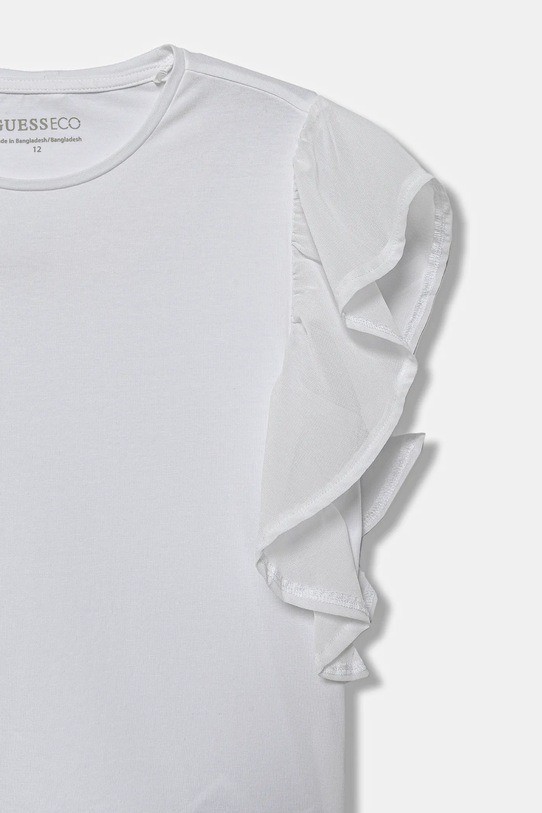 Dziewczynka Guess t-shirt dziecięcy J6RI14.K6YW4.PPY2 biały