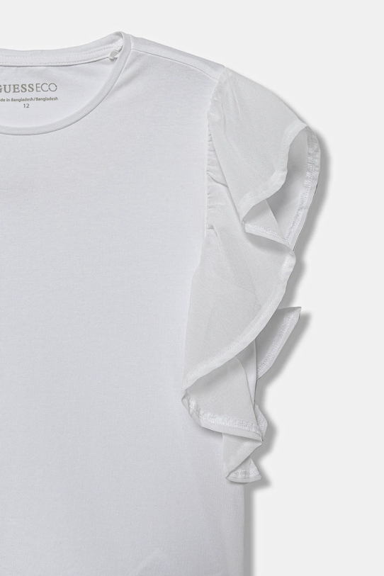 Dziewczynka Guess t-shirt dziecięcy J6RI14.K6YW4.PPY2 biały