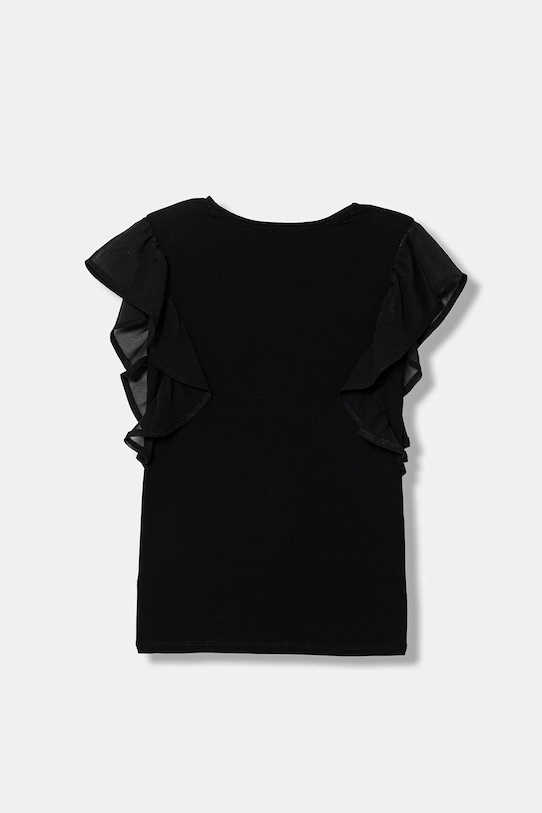 Guess t-shirt dziecięcy J6RI14.K6YW4.PPY2 czarny SS26